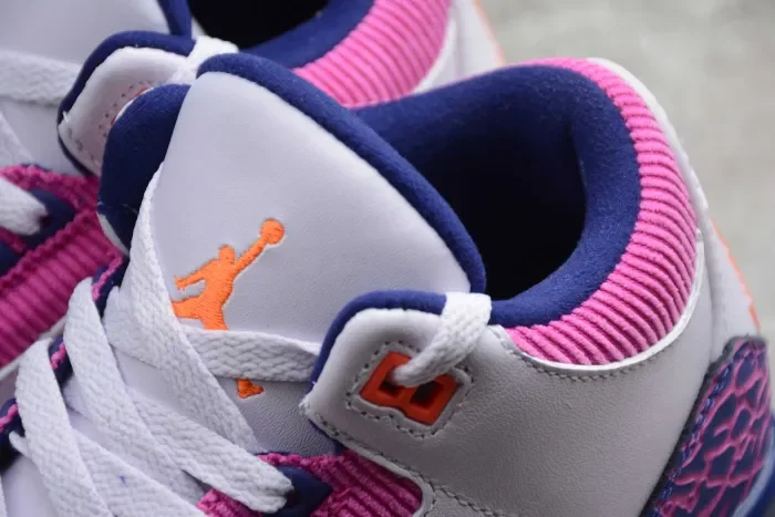 Air Jordan 3 WMNS Barely Grape Hyper Crimson 441140-500