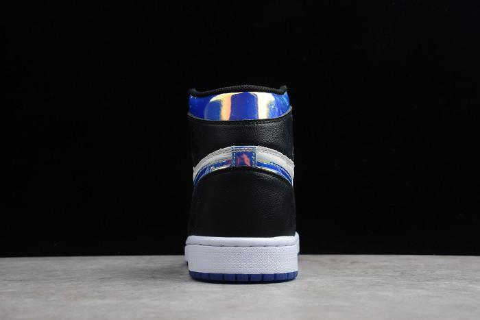 Air Jordan 1 High Fragment Design Black White Varsity Royal 555088-910