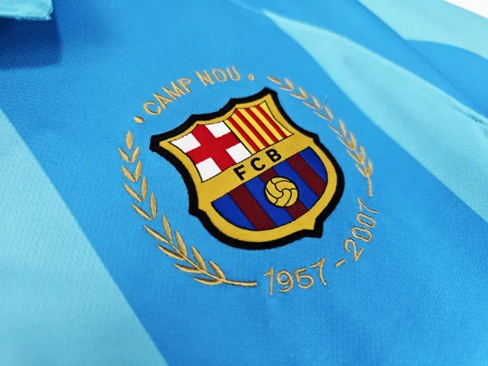Barcelona Away Retro Jersey 2007/08
