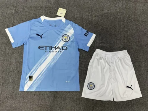 Manchester City Home Kids Suit 25/26