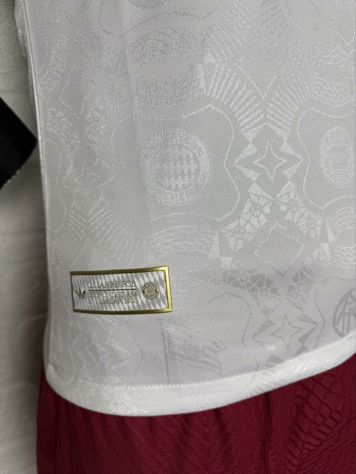 Bayern Munich 125th Anniversary Player Jersey 25/26 White