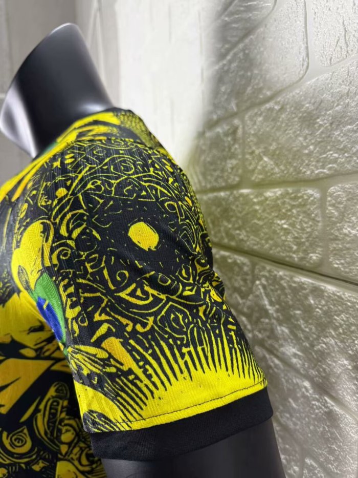 Brazil Yellow Special Edition Player Version Man Jersey