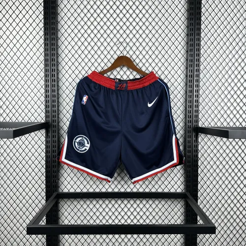 Los Angeles Clippers Team Basketball Shorts Blue 2025