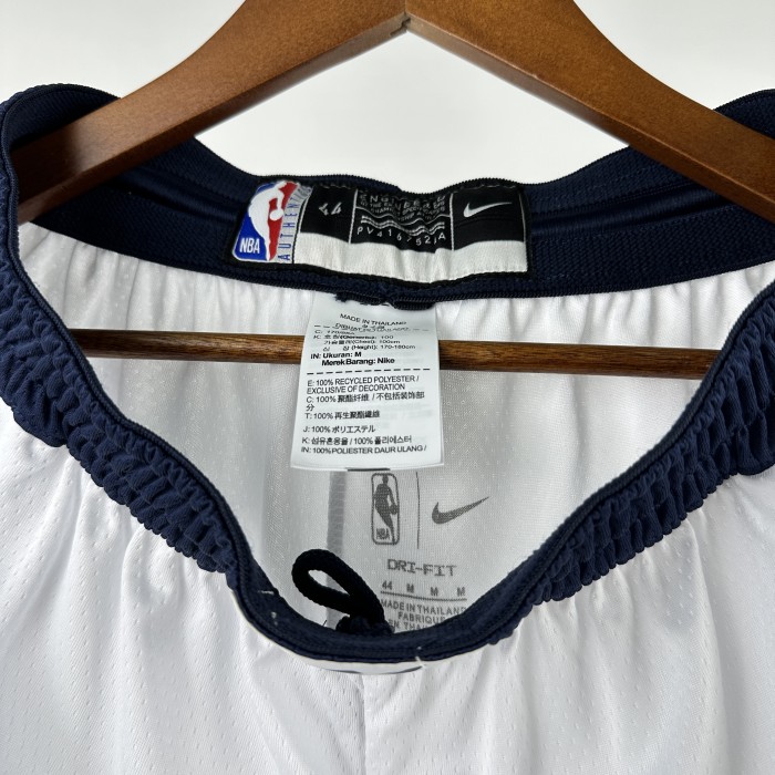 Los Angeles Clippers Team Basketball Shorts White 2025