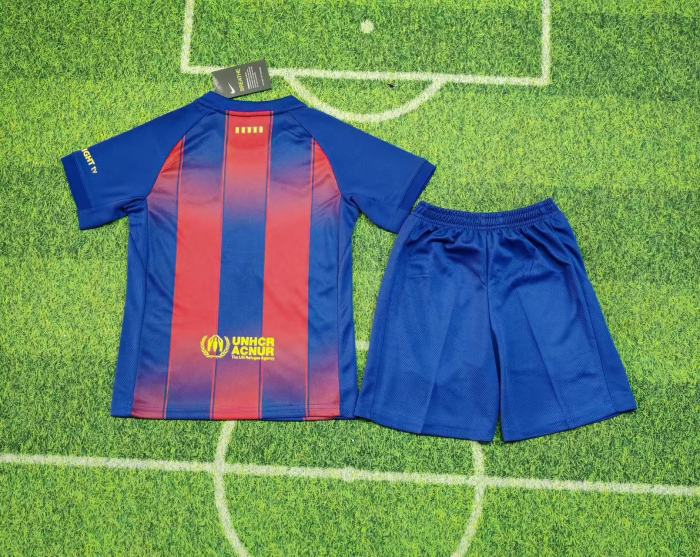 Barcelona Home Kids Suit 25/26