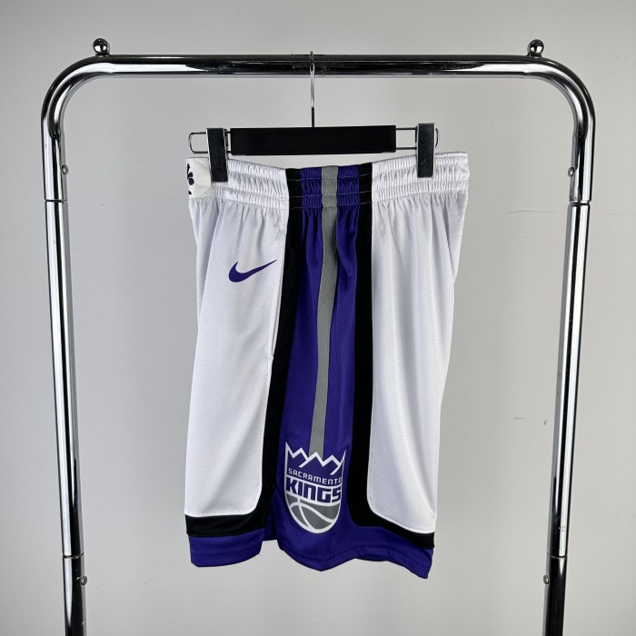 Sacramento Kings  Shorts White Classic Edition   23/24