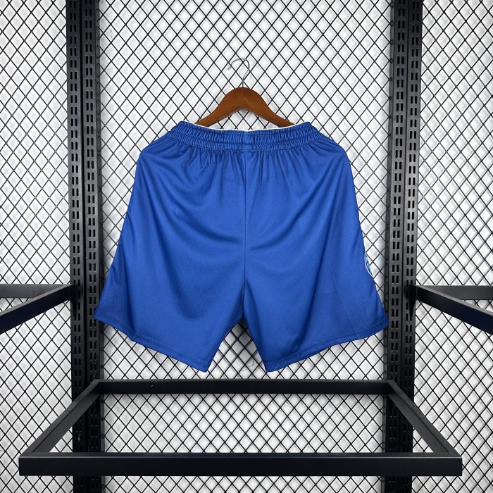 Minnesota Timberwolves Retro Basketball  Shorts Blue City Edition 2024