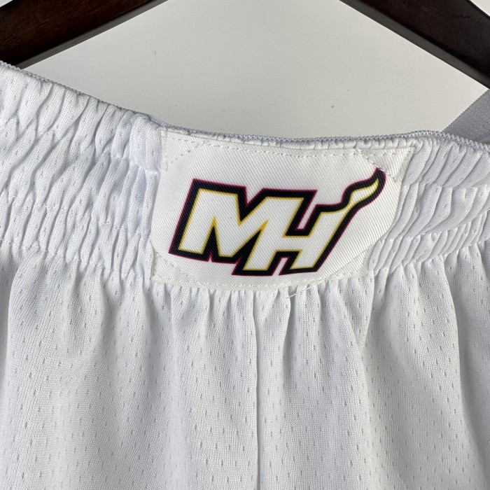 Miami Heat  Basketball  Shorts  Association Edition white 2023