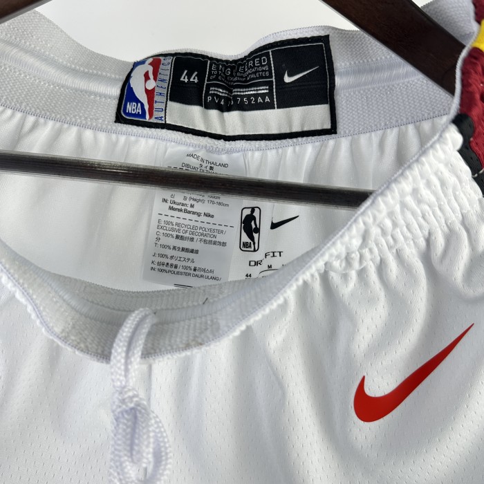Miami Heat  Basketball  Shorts  Association Edition white 2023