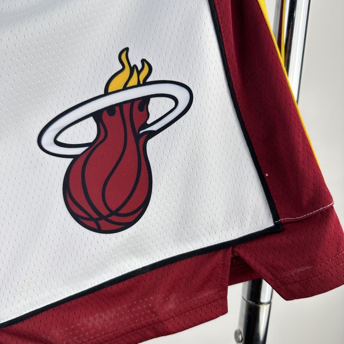 Miami Heat  Basketball  Shorts  Association Edition white 2023