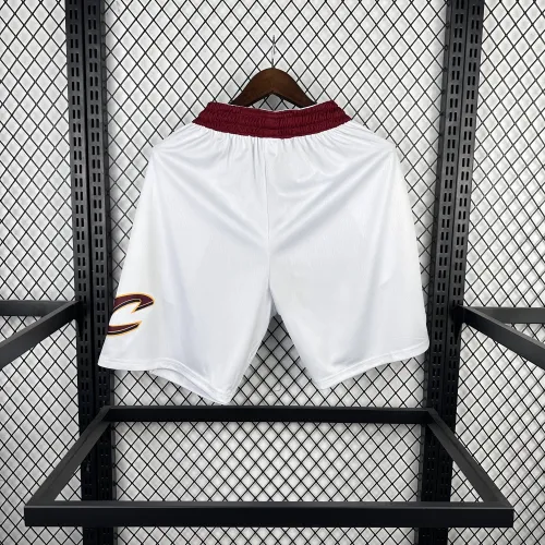 Cleveland Cavaliers White Basketball Shorts Association Issue 2021