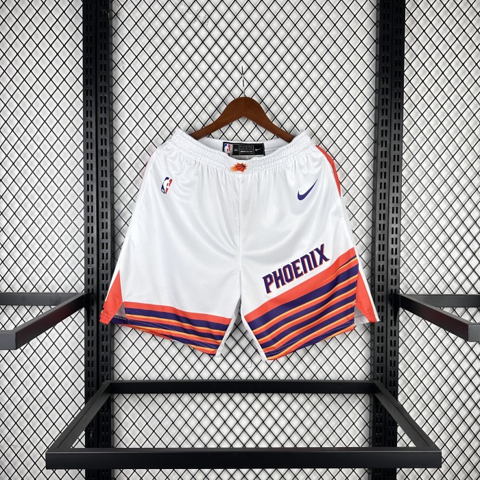 Phoenix Suns Shorts Classic Edition  White 2024