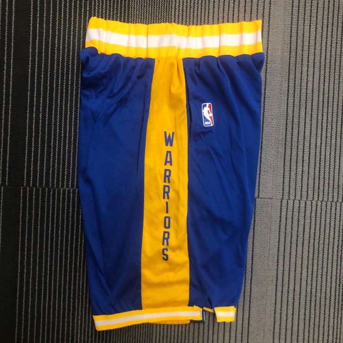 Golden State Warriors Swingman Shorts Blue  Classic Edition 2020