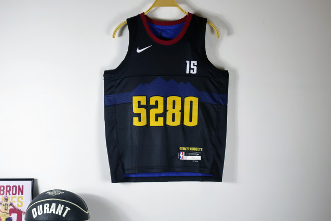 Denver Nuggets Kid Jersey City Edition 23/24 NO.15 JOKIC