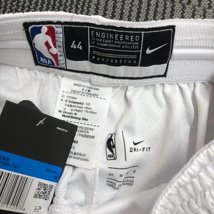Brooklyn Nets White Shorts City Edition  19/20