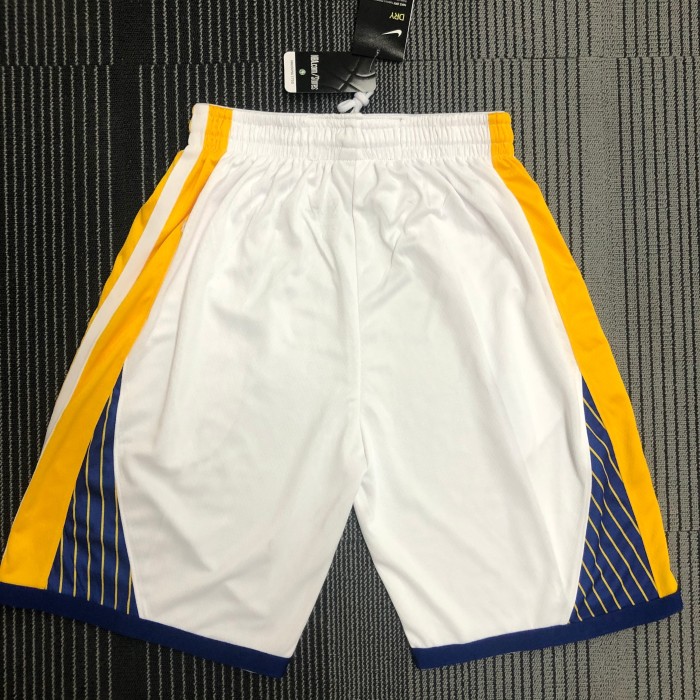 Golden State Warriors  Swingman Shorts  White  Statement Edition  18/19