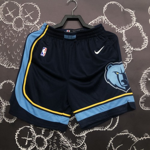 Memphis Grizzlies Swingman Shorts  Navy  20/21  Icon Edition