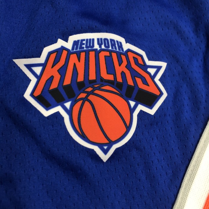 New York Knicks Game-Used Blue Shorts  18/19 Season