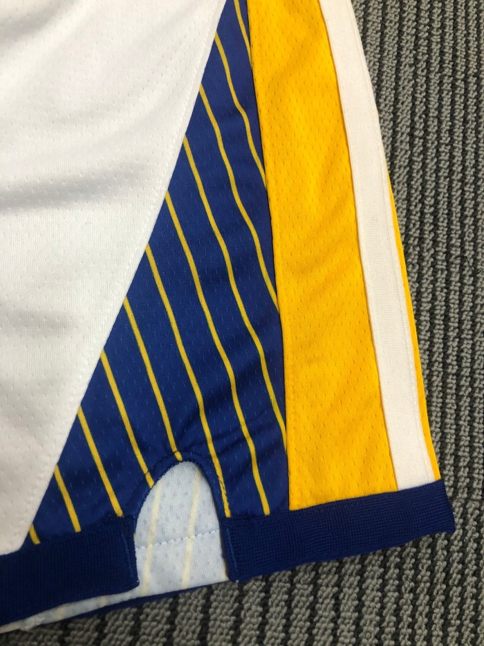 Golden State Warriors  Swingman Shorts  White  Statement Edition  18/19