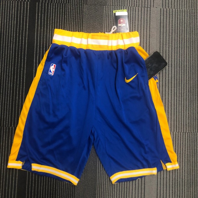 Golden State Warriors Swingman Shorts Blue  Classic Edition 2020