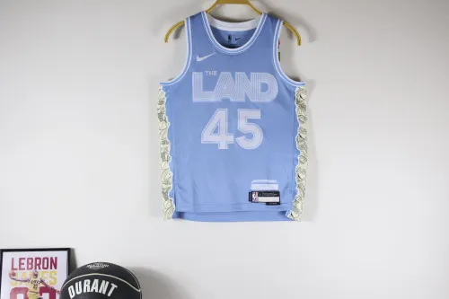 Cleveland Cavaliers Kids City Edition Jersey 2024 NO.45 MITCHELL