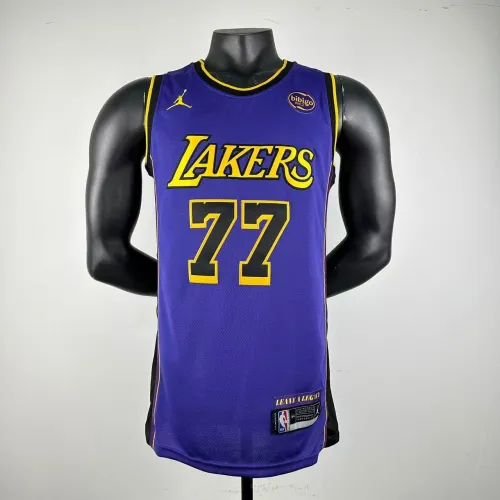 Luka Dončić Los Angeles Lakers Swingman Jersey Purple