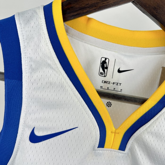 Golden State Warriors  Kids Jersey White Icon Edition 22/23 NO.10 BUTLERIII