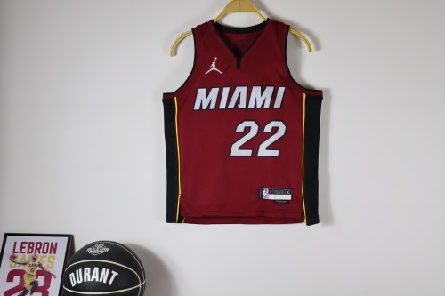 Miami Heat Kids Jersey  Icon Edition 22/23 NO.22 BUTLER