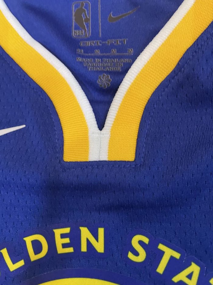 Golden State Warriors Kids Jersey Blue Icon Edition 2023 NO.30 CURRY