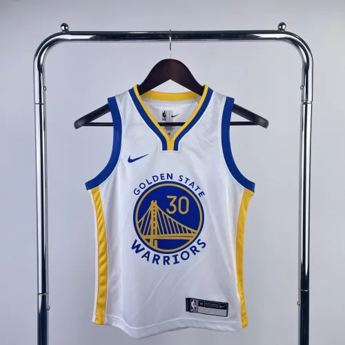 Golden State Warriors  Kids Jersey White Icon Edition 22/23 NO.30 CURRY