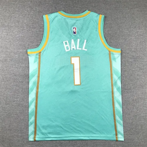 Charlotte Hornets Kids Jersey City Edition 23/24 NO.1 BALL