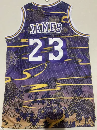 Los Angeles Lakers  KIds Jersey printing 23/24 JAMES NO.23 JAMES