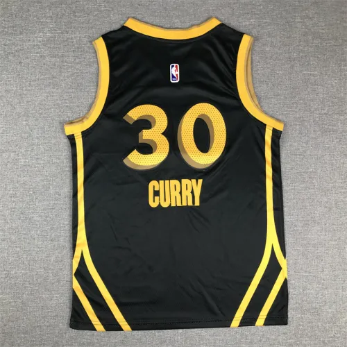 Chicago Bulls Kids Jersey Black City Edition 23/24 NO.23 JORDAN