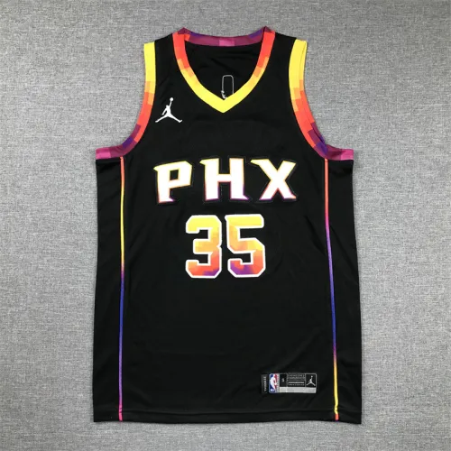 Phoenix Suns Kids Jersey Black Statement Edition 2023 NO.35 DURANT