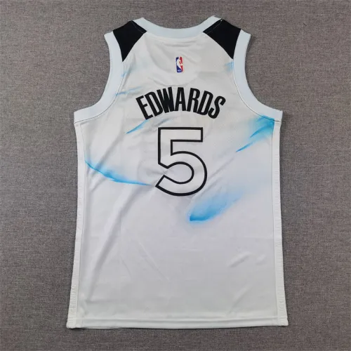Minnesota Timberwolves Kids Jersey City Edition  24/25 NO.5 EDWARDS