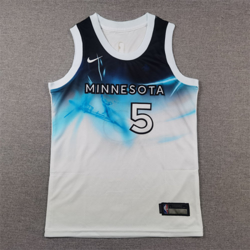 Minnesota Timberwolves Kids Jersey City Edition  24/25 NO.5 EDWARDS