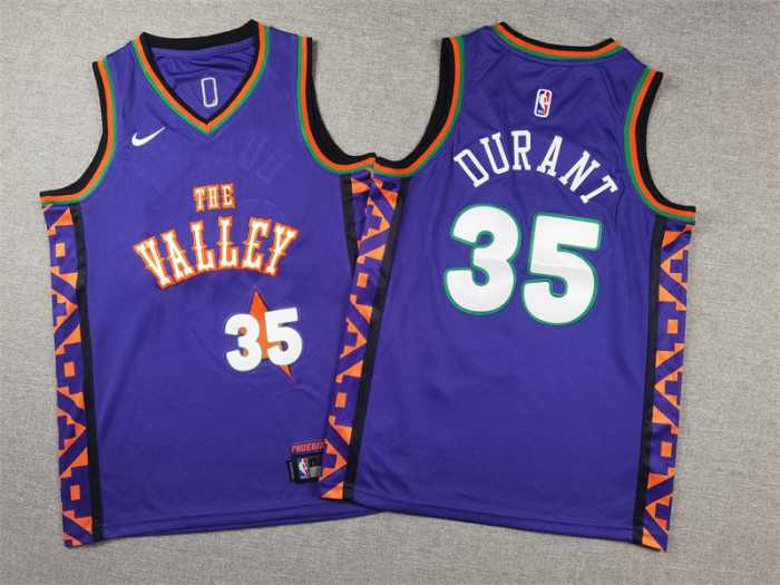 Phoenix Suns Kids Jersey City Edition 24/25 NO.35 DURANT