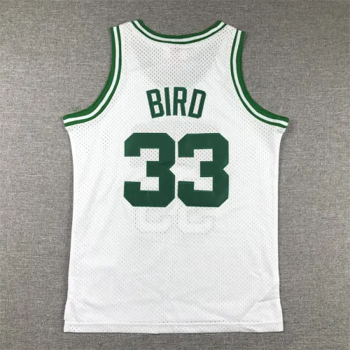 Boston Celtics KIds Jersey White Classics Edition 85/86 NO.33 BIRD