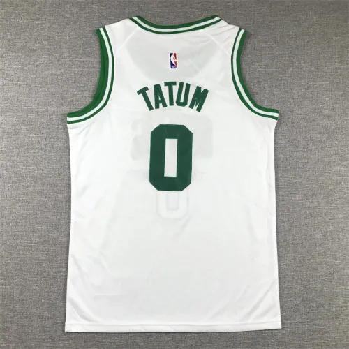 Boston Celtics KIds Jersey White Classics Edition 85/86 NO.0 TATUM
