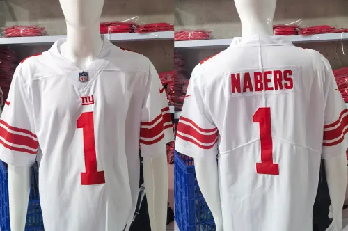 New York Giants Jersey White NO.1 NABERS