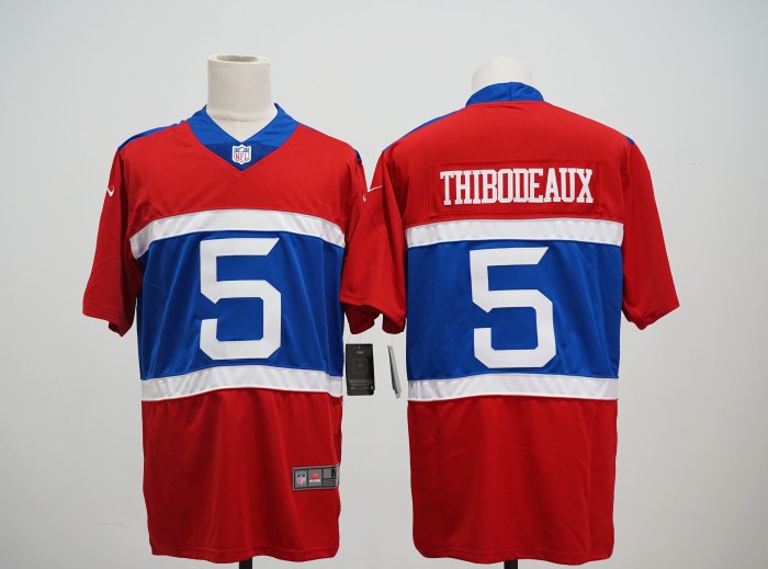 New York Giants Game Alternate Jersey Red NO.5 THIBODEAUX