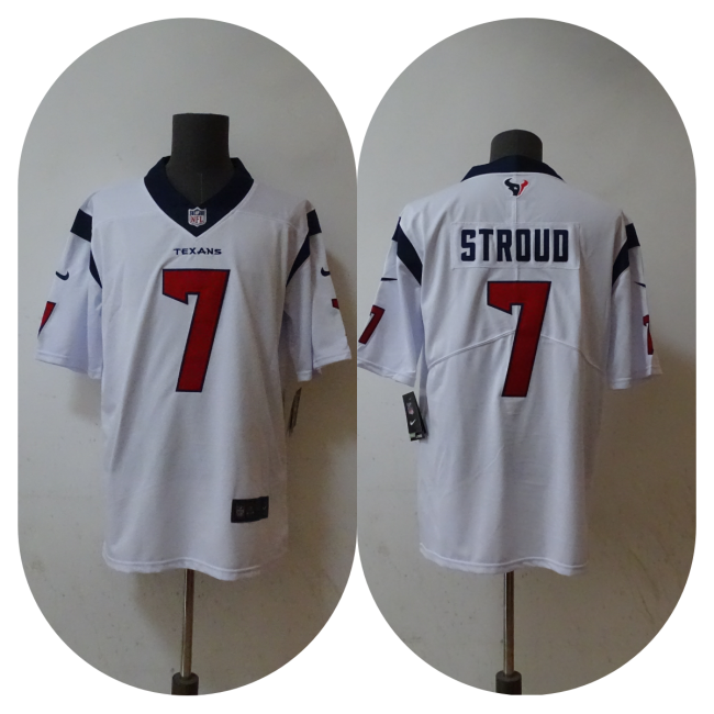 Houston Texans Jersey White NO.7 STROUD