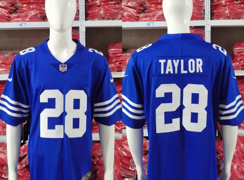 Indianapolis Colts Alternate Jersey Blue NO.28 TAYLOR