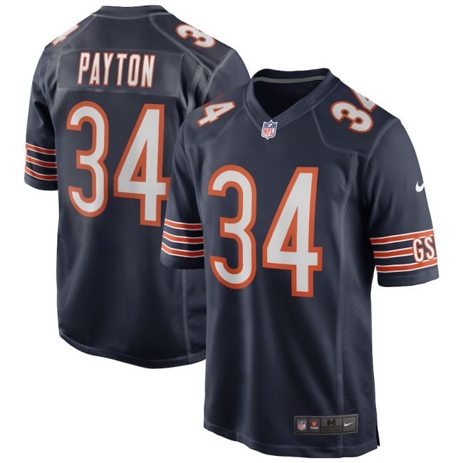 Chicago Bears Jersey Blue NO.34 PAYTON