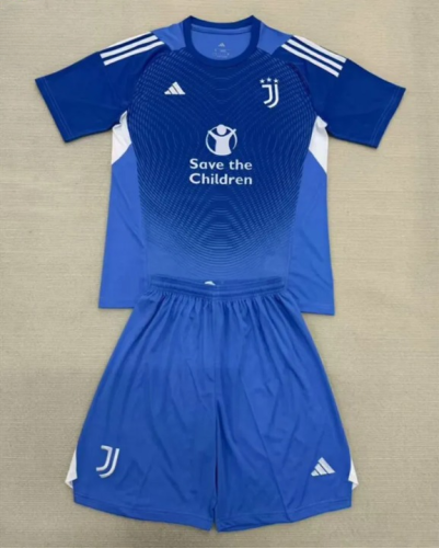 Juventus Blue Goalkeeper Kids Suit 25/26
