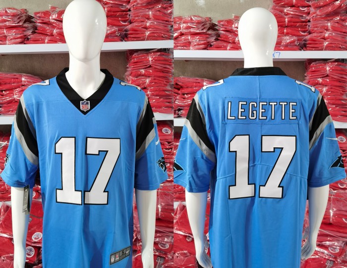 Carolina Panthers Jersey Blue NO.17 LEGETTE