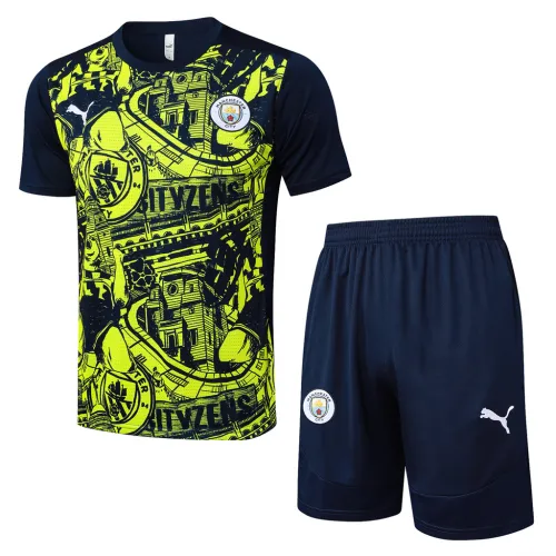 Manchester City Training Short sleeve Suit 24/25