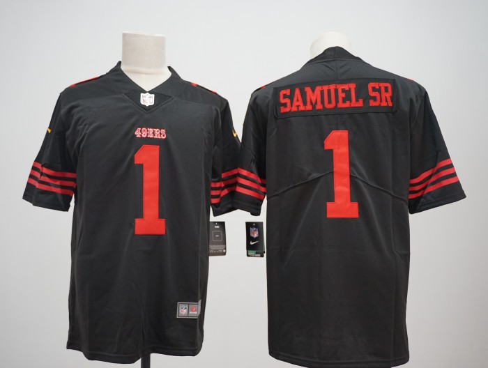 San Francisco 49ers Jersey Limited Editio Black NO.1 SAMUEL SR
