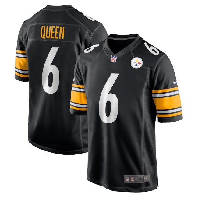 Pittsburgh Steelers Jersey Black NO.6 QUEEN