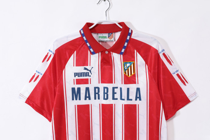 Atletico Madrid Home Retro Jersey 1994/95